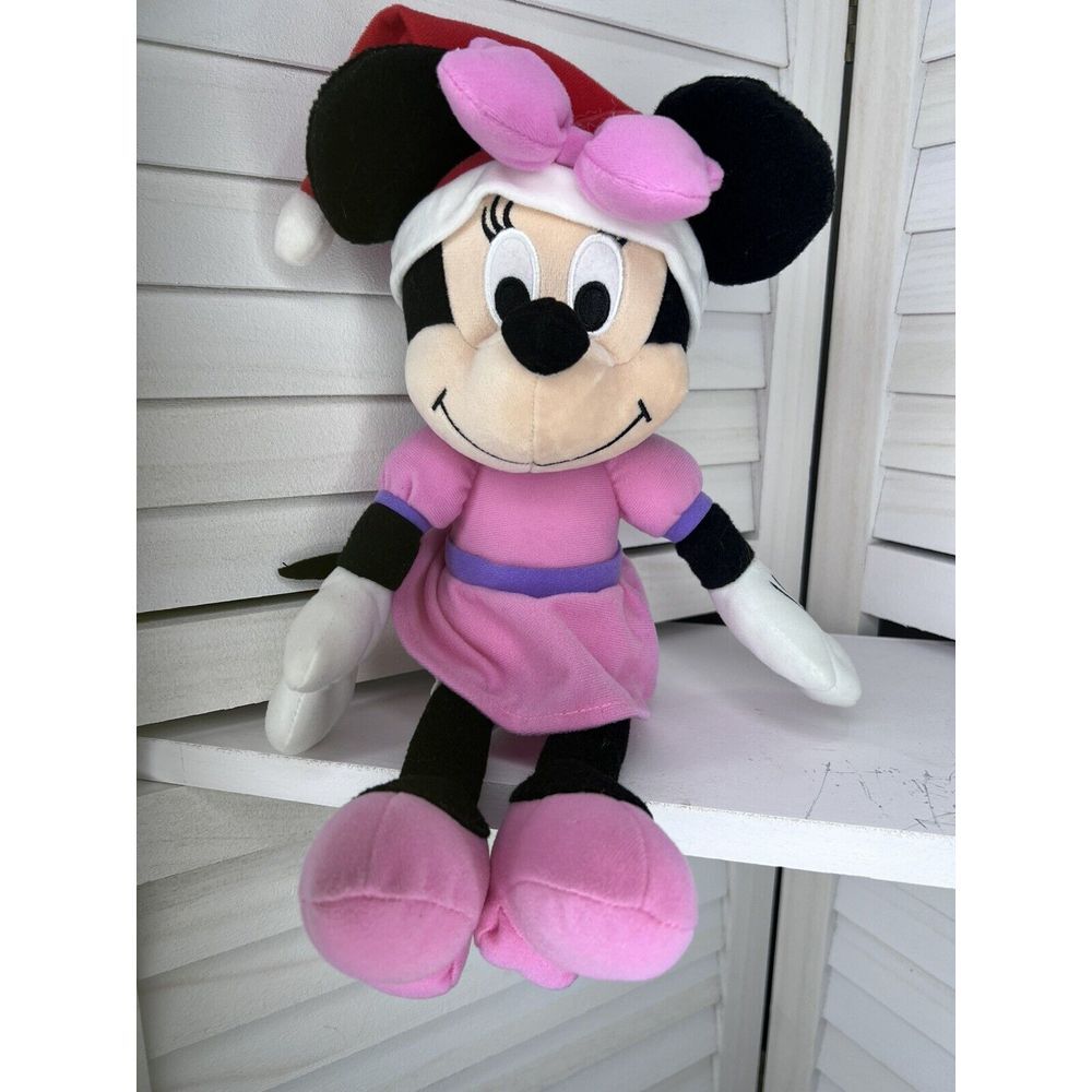 Kohl's Cares Christmas Minnie Mouse Plush‎ Stuffed Animal Toy 13" 2021